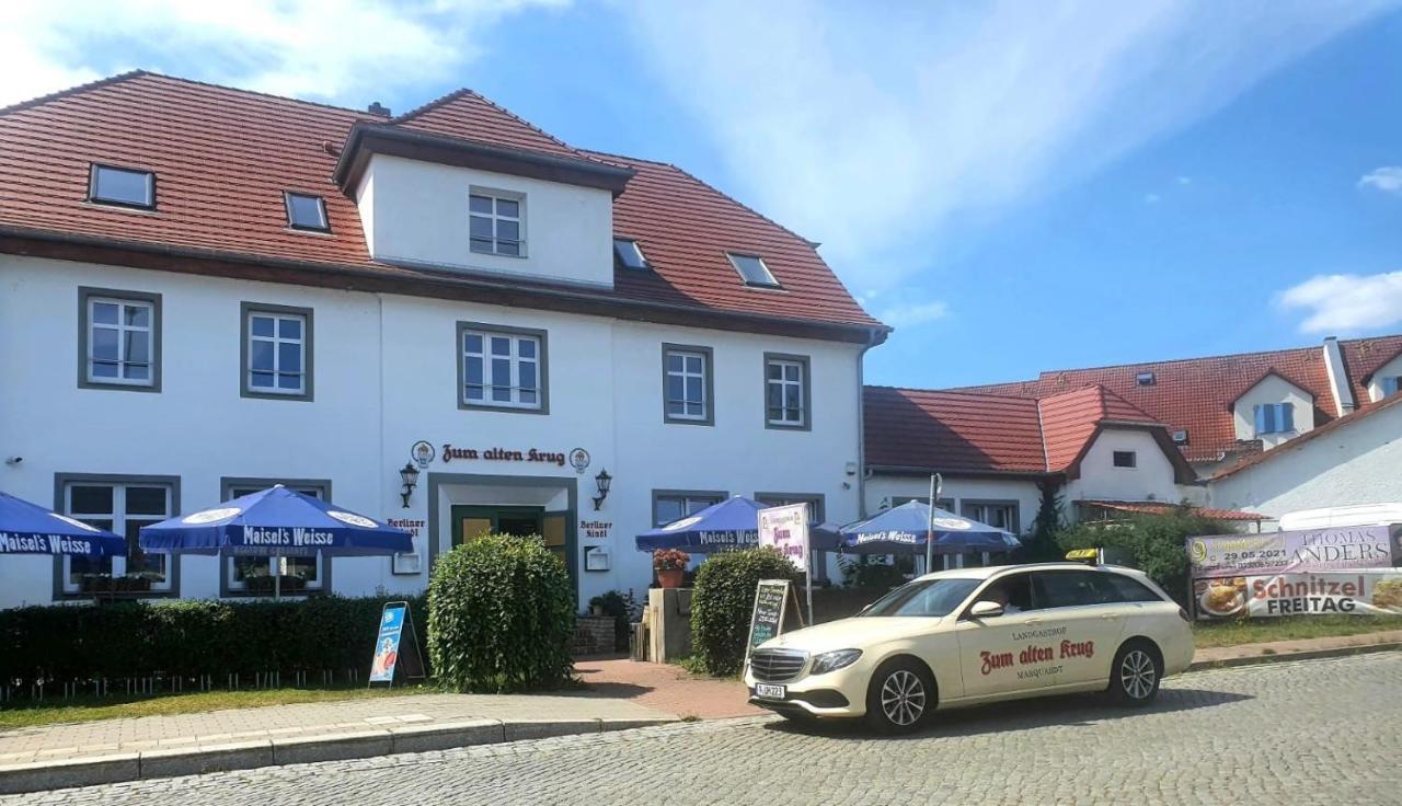 Ferienwohnung Landgasthof Alter Krug Potsdam OT Marquardt Exterior foto